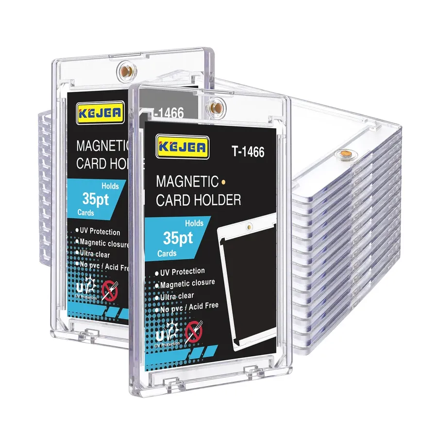 Alibaba.com ChatGPT ad — Magnetic Trading Card Case