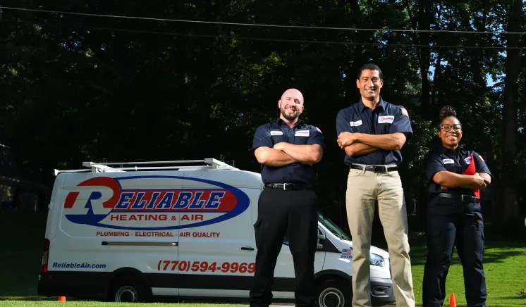 Reliable Heating & Air ChatGPT ad — Reliable Plumbing — We Fix It Right the First Time