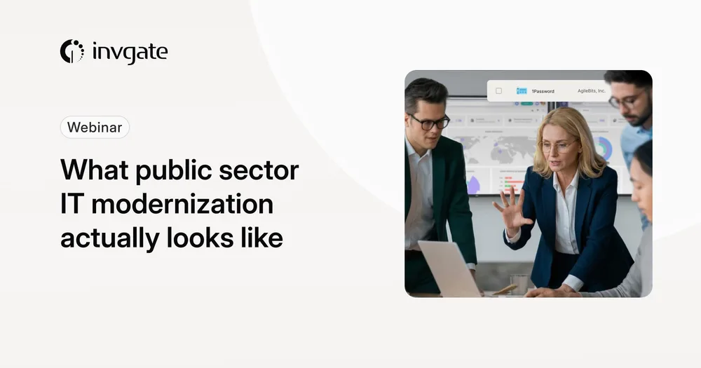 InvGate ChatGPT ad — On-Demand: Modernization in Public Sector IT