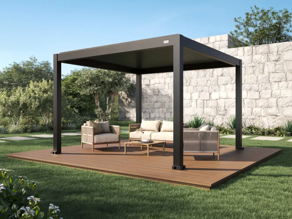 Hanso Home Inc. ChatGPT ad — Pergolas That Last 30+