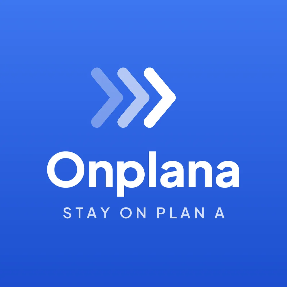 Onplana ChatGPT ad — Run your portfolio in Real Estate