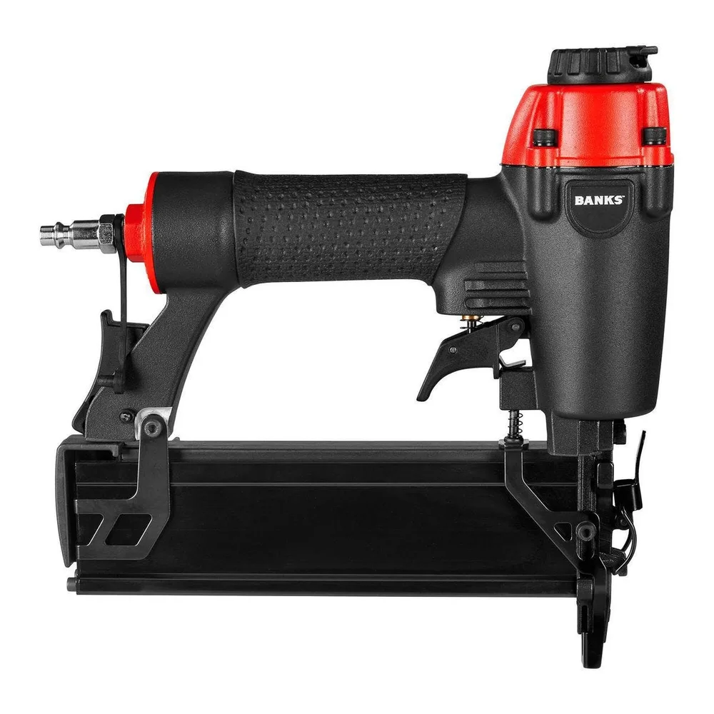 Harbor Freight ChatGPT ad — Banks 18 Gauge Brad Nailer in Home Improvement & DIY