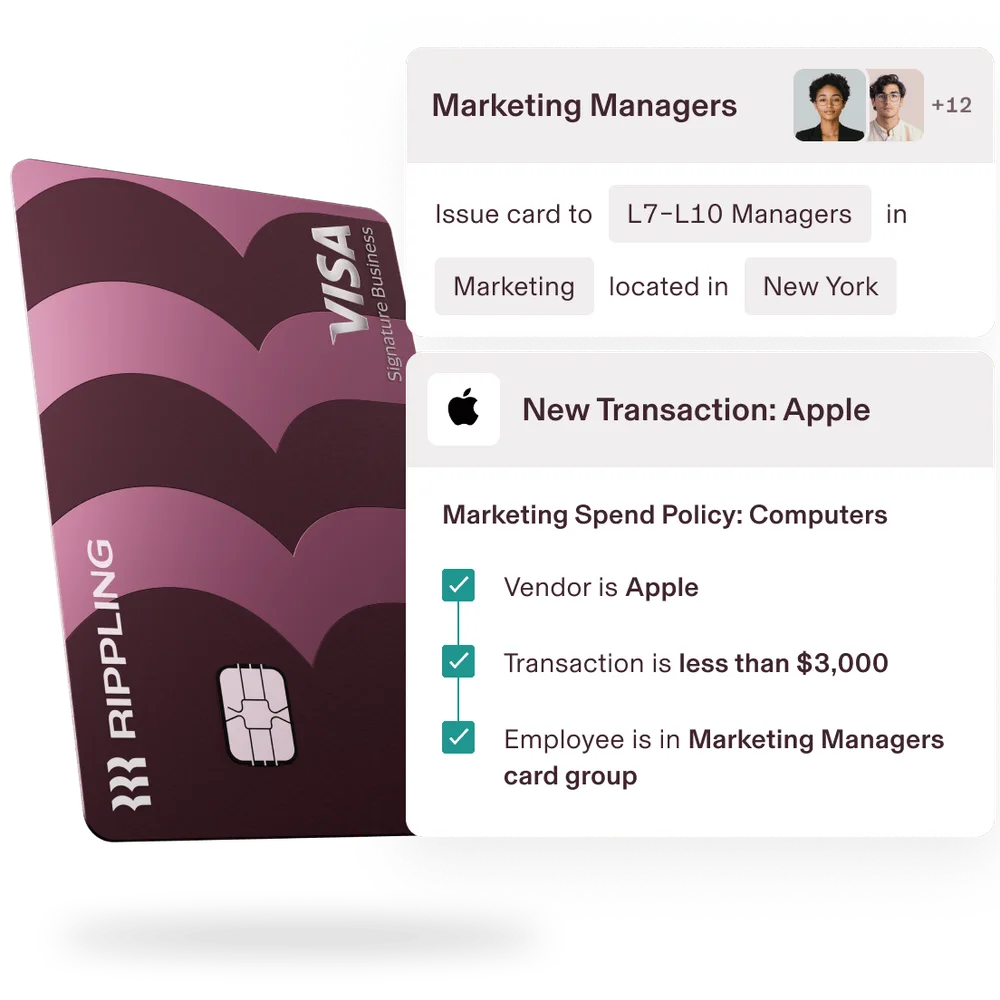 Rippling ChatGPT ad — Corporate Cards Made in This Century in Enterprise & Fintech