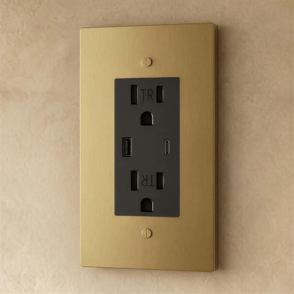 Residence Supply ChatGPT ad — Solid Brass Outlets