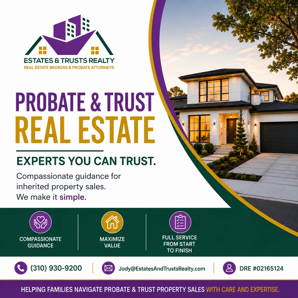 Estates & Trusts Realty, Inc. ChatGPT ad — Probate & Trust Real Estate Experts Los Angeles
