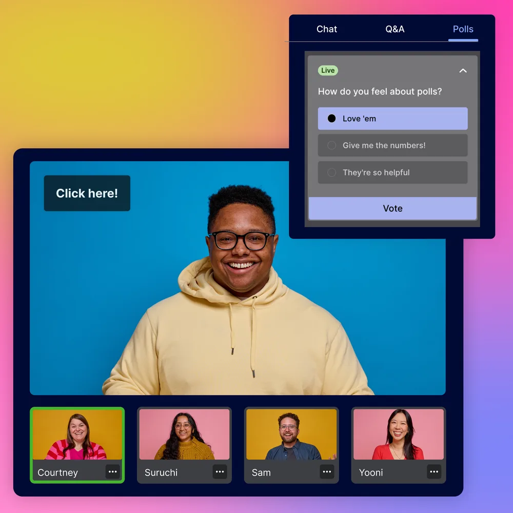 Wistia ChatGPT ad — Webinar Hosting for Business in Email Marketing & CRM