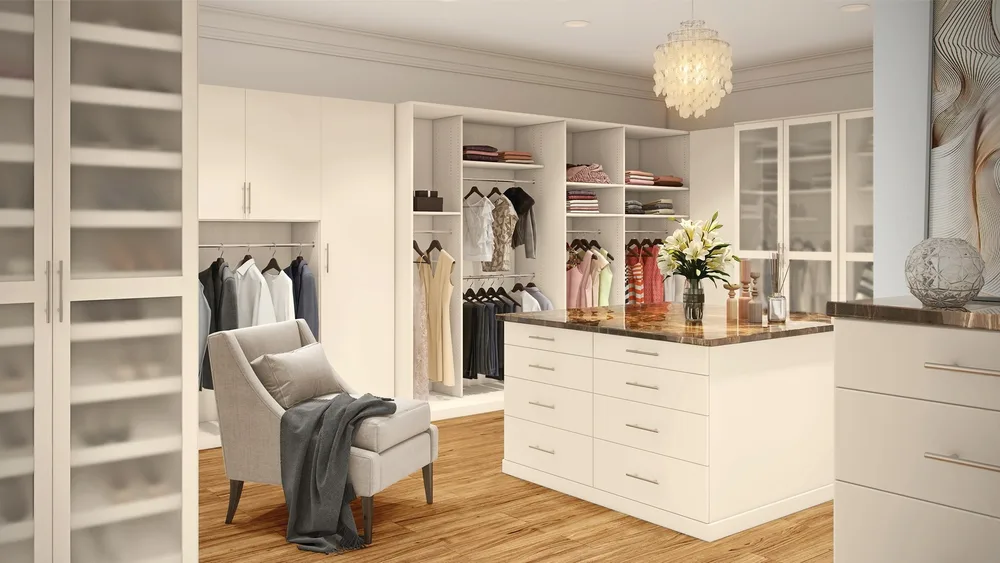 Closets by Design ChatGPT ad — Custom Design. Elevated Living in Real Estate