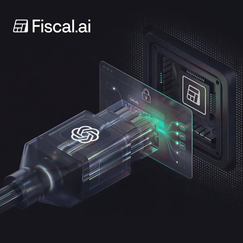 Fiscal AI ChatGPT ad — Real-Time Financial Data for ChatGPT & Codex