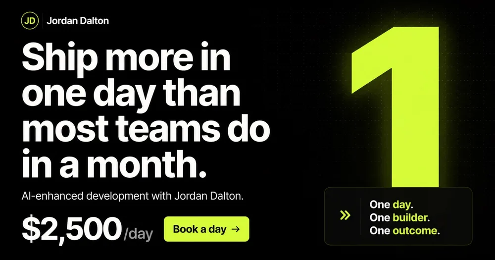 Dalton Solutions, LLC. ChatGPT ad — Hi, I'm Jordan. Let's work together. in Career & Jobs