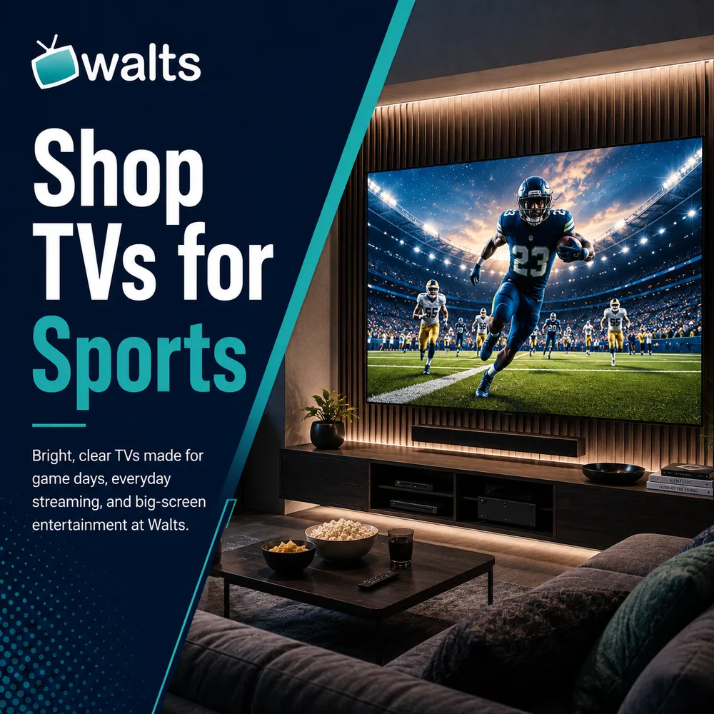 Walts TV ChatGPT ad — Find the Right TV for Every Game!