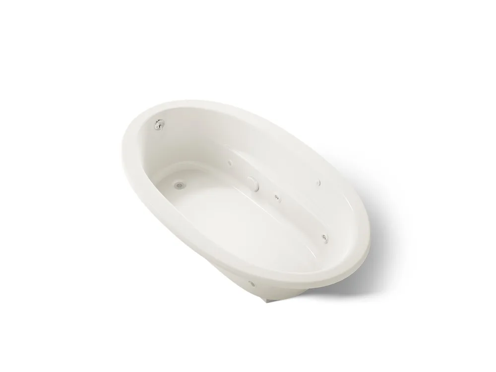 Kohler ChatGPT ad — Sunward® 72" x 42" drop-in whirlpool bath