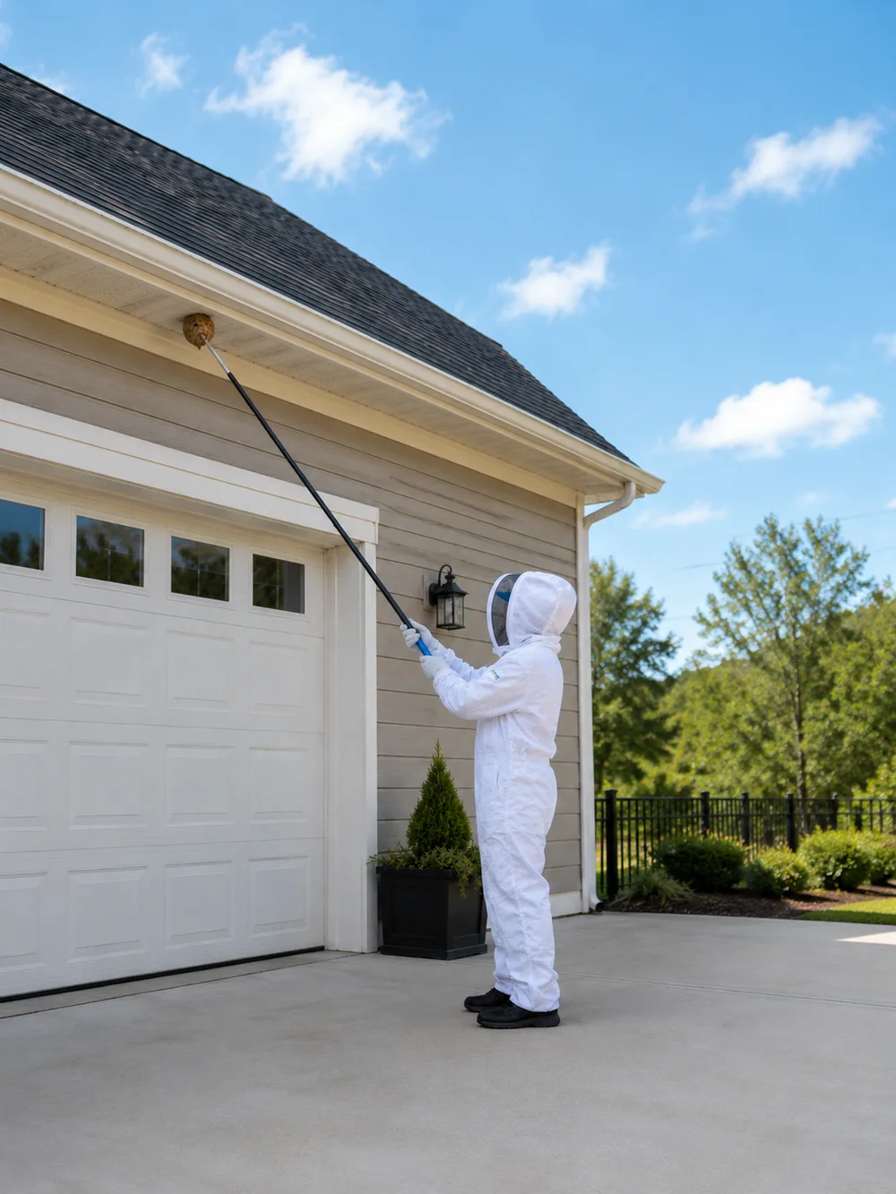 Axiom Eco-Pest Control ChatGPT ad — Wasp Nest? Call Axiom Eco-Pest Control in Home Services