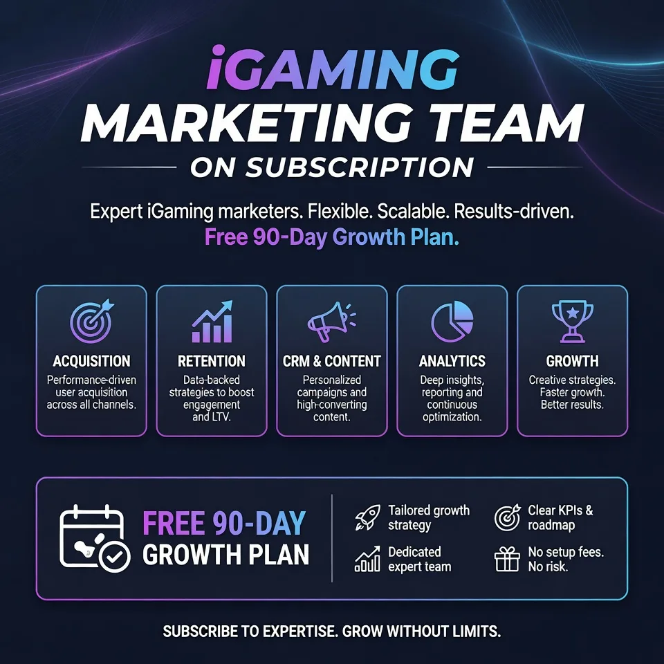 NinjaPromo ChatGPT ad — Your 90-Day iGaming Growth Plan in Email Marketing & CRM