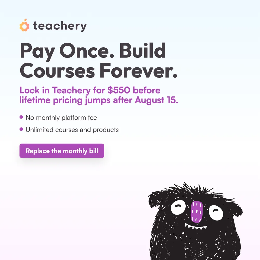 Teachery ChatGPT ad — Teachery might suit you better
