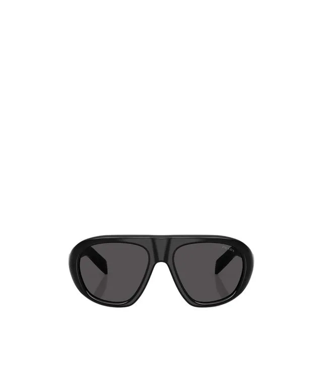 Lyst ChatGPT ad — Eyewear Oversized Pilot Sunglasses - Black - Prada Sunglasses