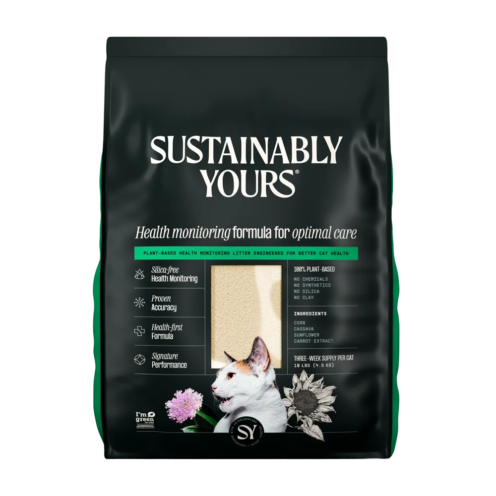 Sustainably Yours ChatGPT ad — Health Monitoring Cat Litter
