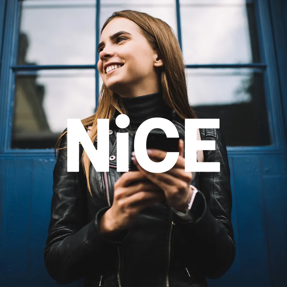 NiCE ChatGPT ad — Agentic AI for CX in Email Marketing & CRM