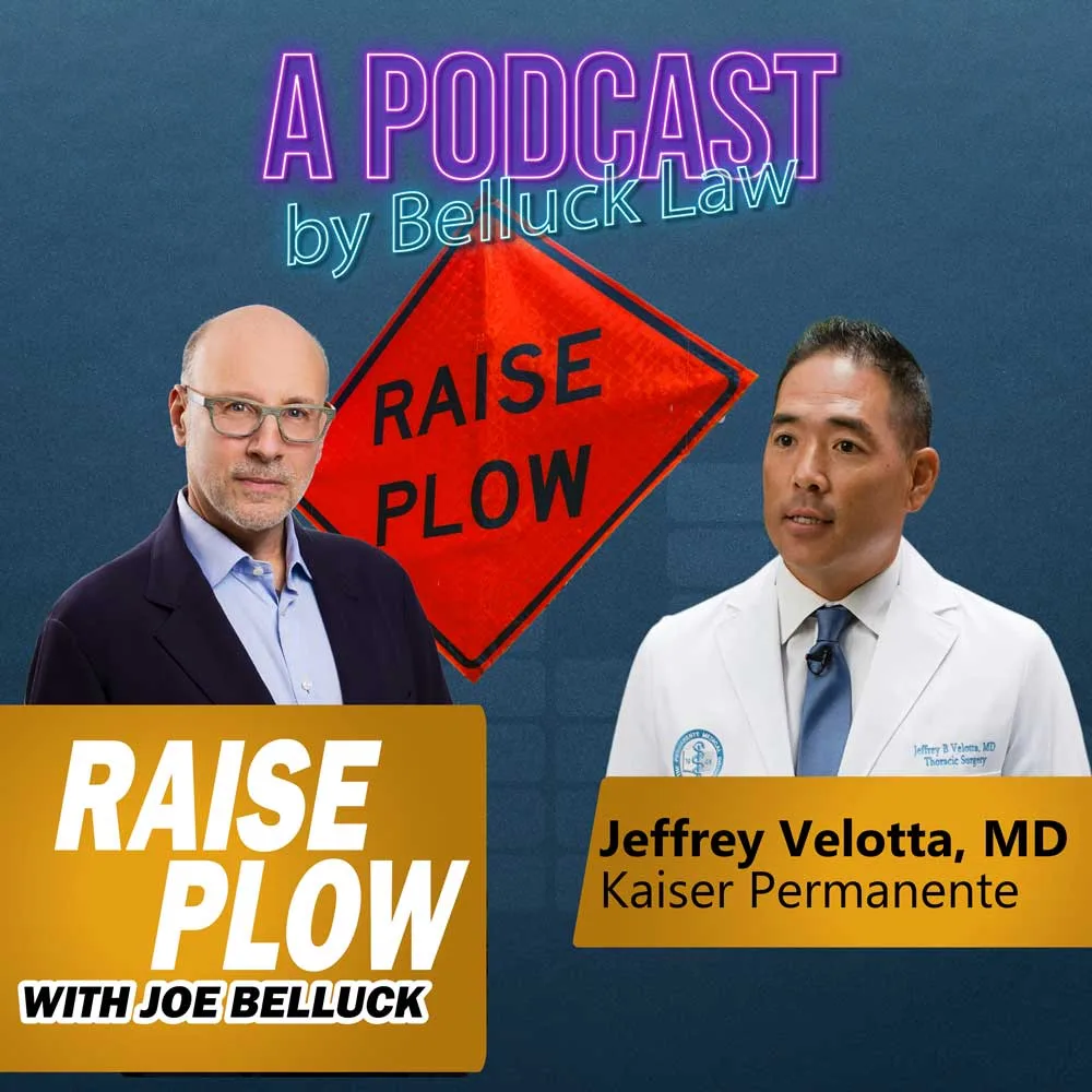 Belluck Law ChatGPT ad — Jeffrey Velotta, MD talks mesothelioma surgery