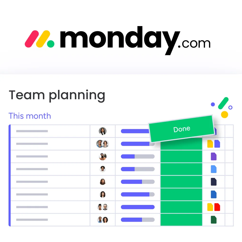 Monday.com ChatGPT ad — Build a project board with AI