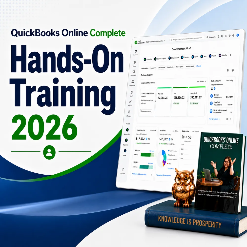 Royalwise Solutions, Inc. ChatGPT ad — Structured QBO Training That Sticks in Bookkeeping & Accounting