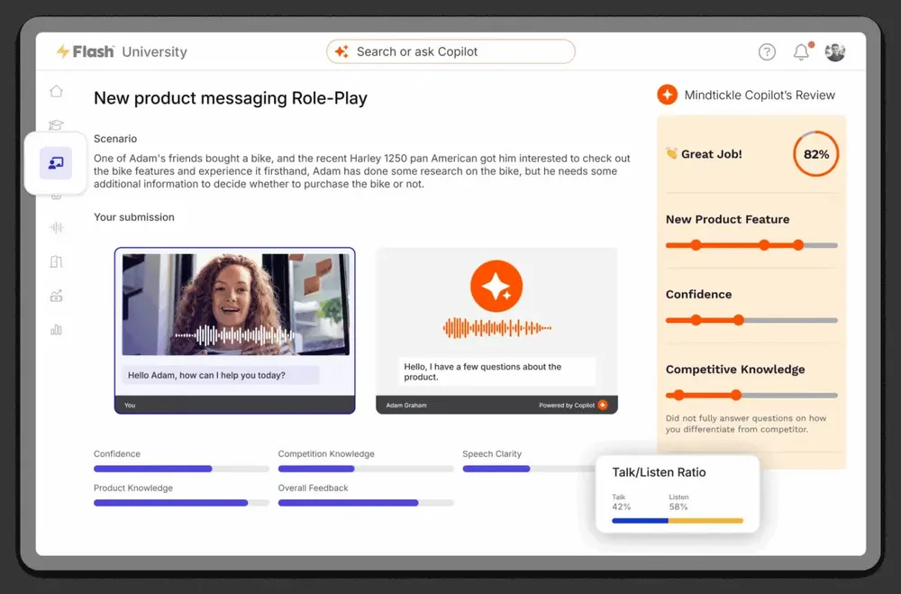 Mindtickle Inc. ChatGPT ad — AI Sales Role Play Training. in Career & Jobs