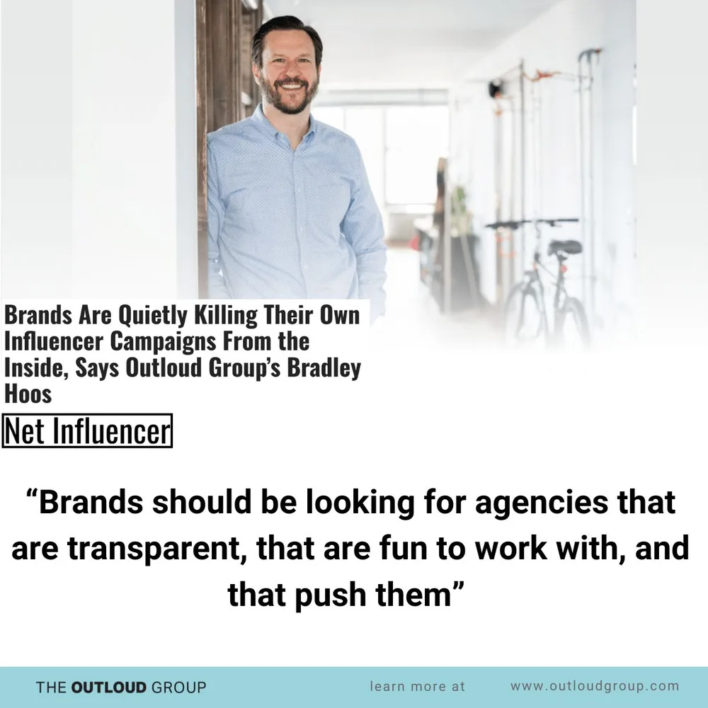 The Outloud Group ChatGPT ad — World Class Influencer Campaigns in Email Marketing & CRM