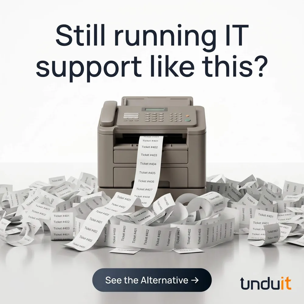Unduit LLC ChatGPT ad — One Platform for Remote IT Ops Globally in SaaS & Productivity