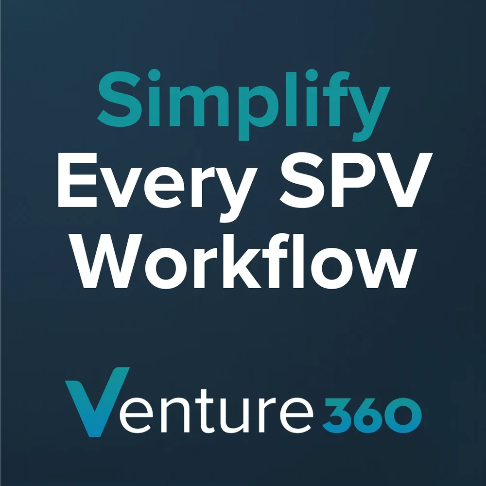 Venture360 ChatGPT ad — Simplify SPV Workflows