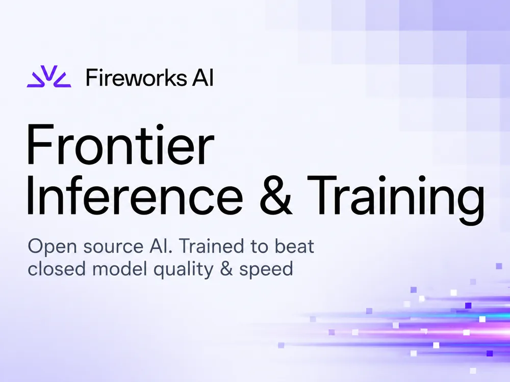 Fireworks.ai, Inc. ChatGPT ad — Own your AI future. Make your data your moat. in Cloud & DevOps
