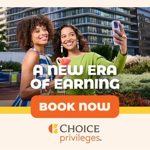 Choice Hotels ChatGPT ad — Compare Deals