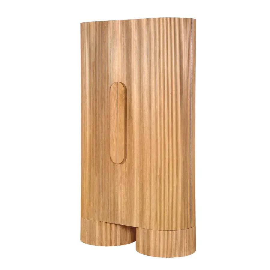 Interior Secrets ChatGPT ad — Orvino 1.82m (H) Tall Cabinet Unit - Light Natural in Real Estate