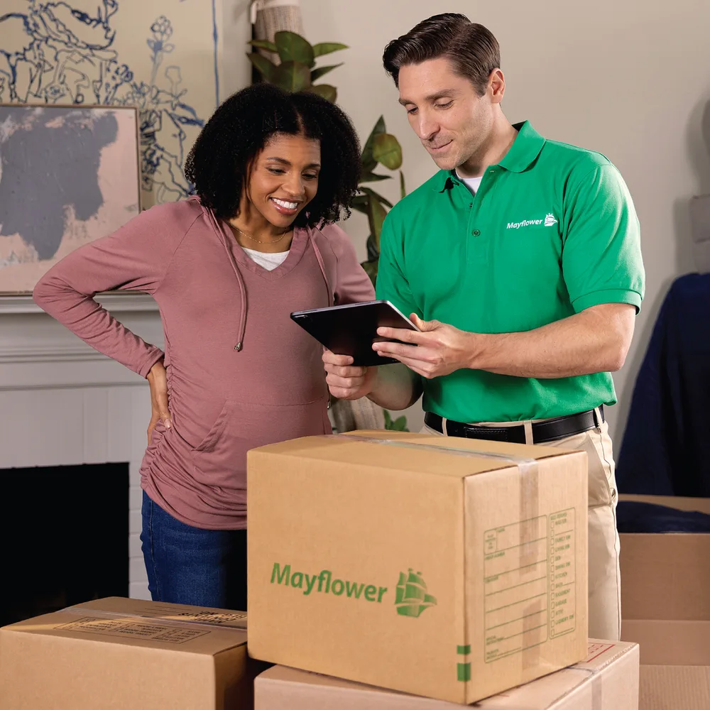 Mayflower Transit ChatGPT ad — Mayflower® Full-Service Move Quote