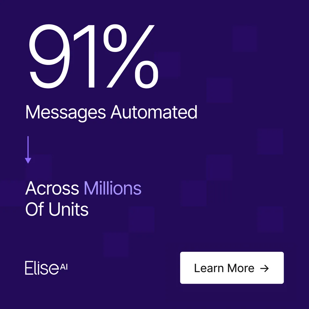 EliseAI ChatGPT ad — Property Management Software in Real Estate