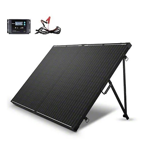 americantrucks.com ChatGPT ad — F-150 200 Watt 12V Monocrystalline Foldable Solar Suitcase