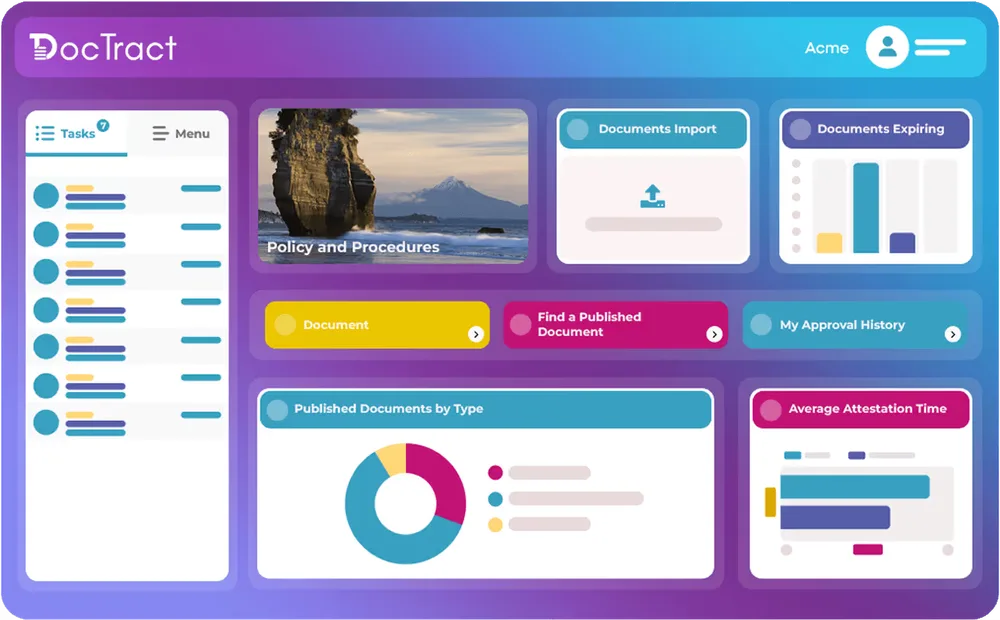 DocTract ChatGPT ad — AI Policy Management Software