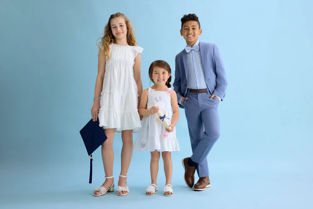 JCPenney ChatGPT ad — Deals on Girls' Dresses