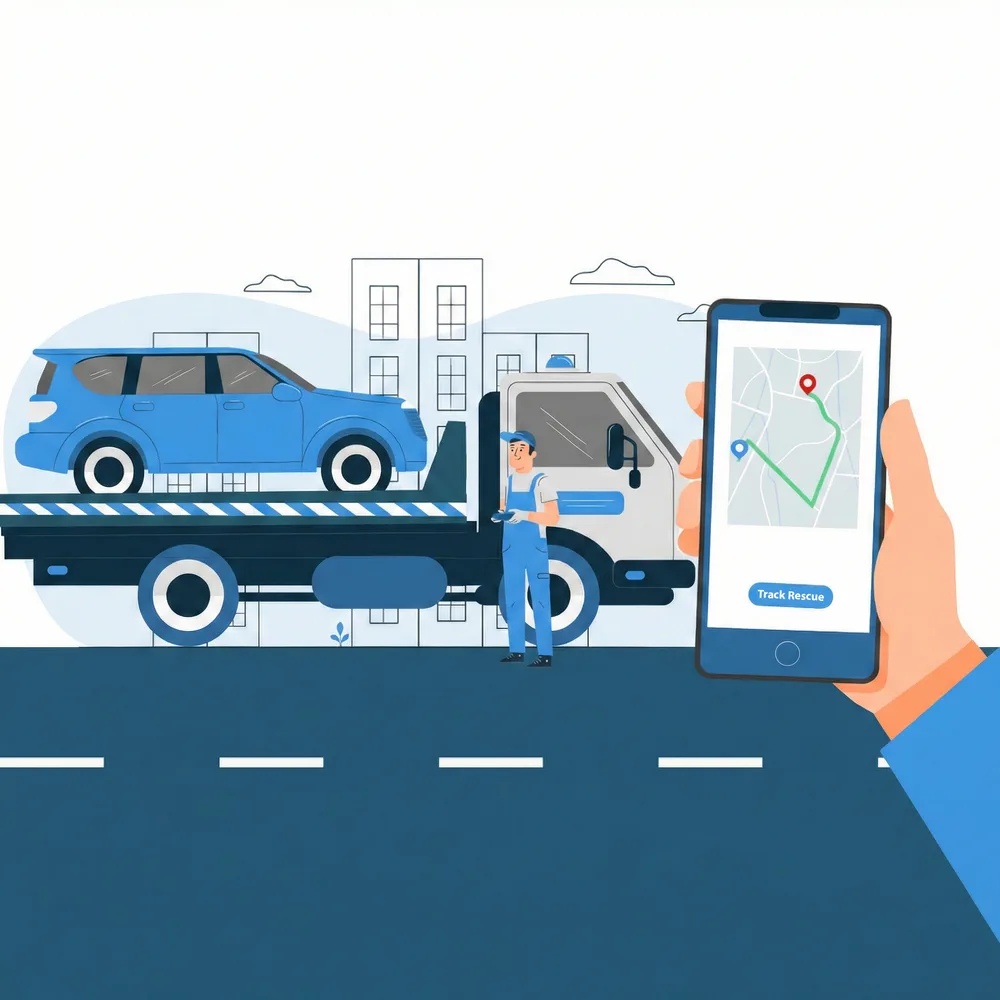 Mobile Roadside, LLC ChatGPT ad — 24/7 Flat Tire Assistance