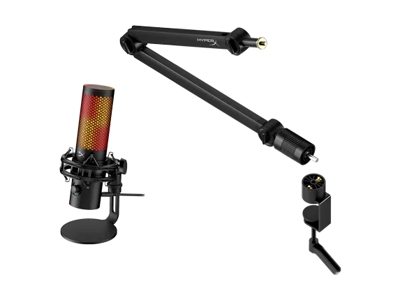 Hewlett Packard ChatGPT ad — HyperX QuadCast 2 S - USB Microphone (Black) + ... in Gaming & eSports