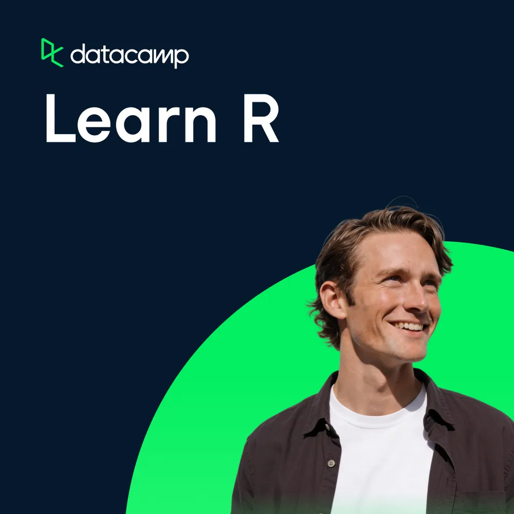 DataCamp ChatGPT ad — Learn Statistics with R