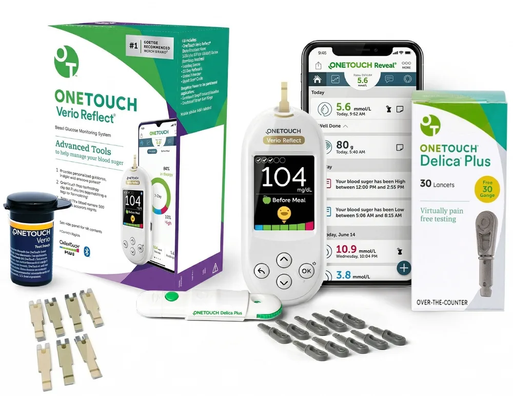 OneTouch ChatGPT ad — OneTouch Blood Glucose Monitoring Kit
