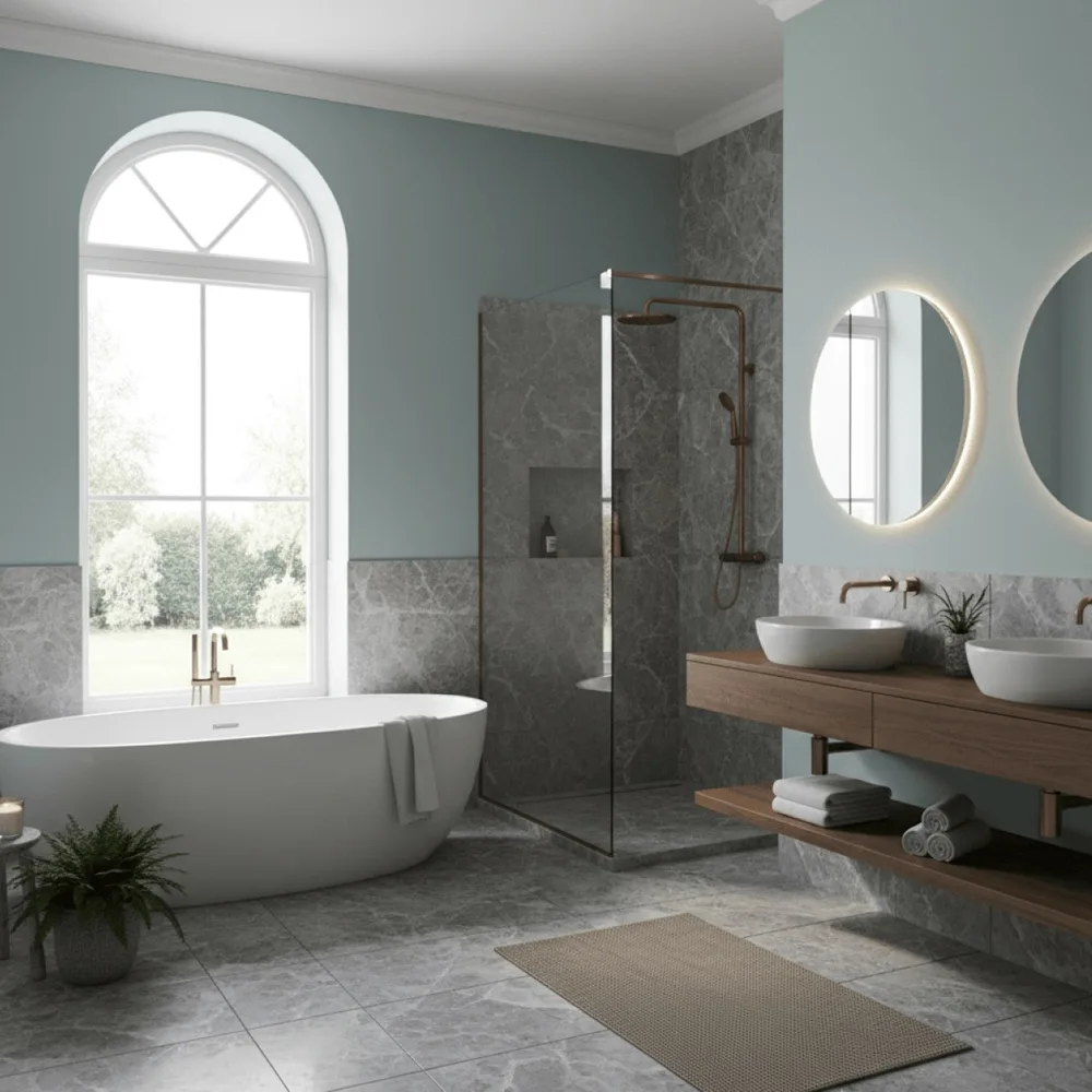 Modernize ChatGPT ad — Your New Bathroom in Real Estate