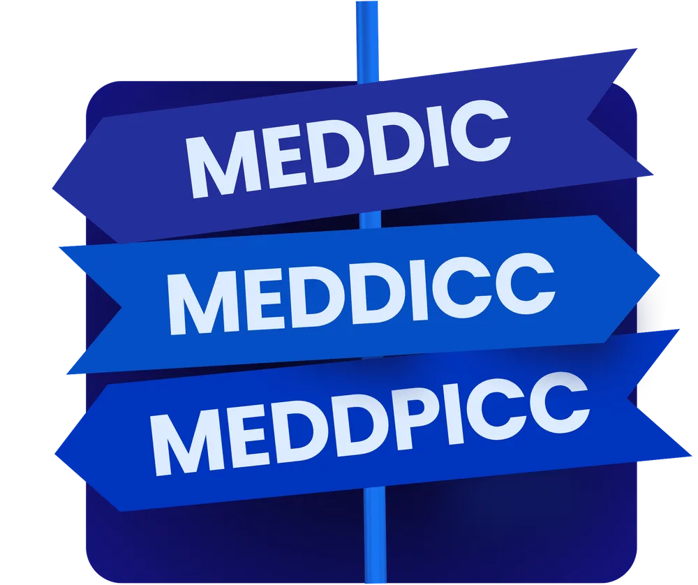 MEDDICC ChatGPT ad — Build Enterprise Sales Skills in Education & Learning