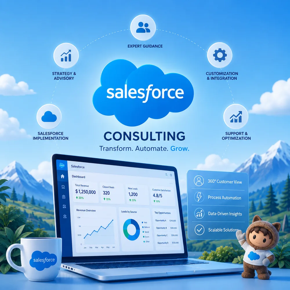 Dotsquares LLC ChatGPT ad — Best Salesforce Consulting Company in USA in Enterprise & Fintech