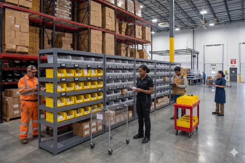 Voodoo Robotics, Inc. ChatGPT ad — Wireless Pick-to-Light Warehouse Systems