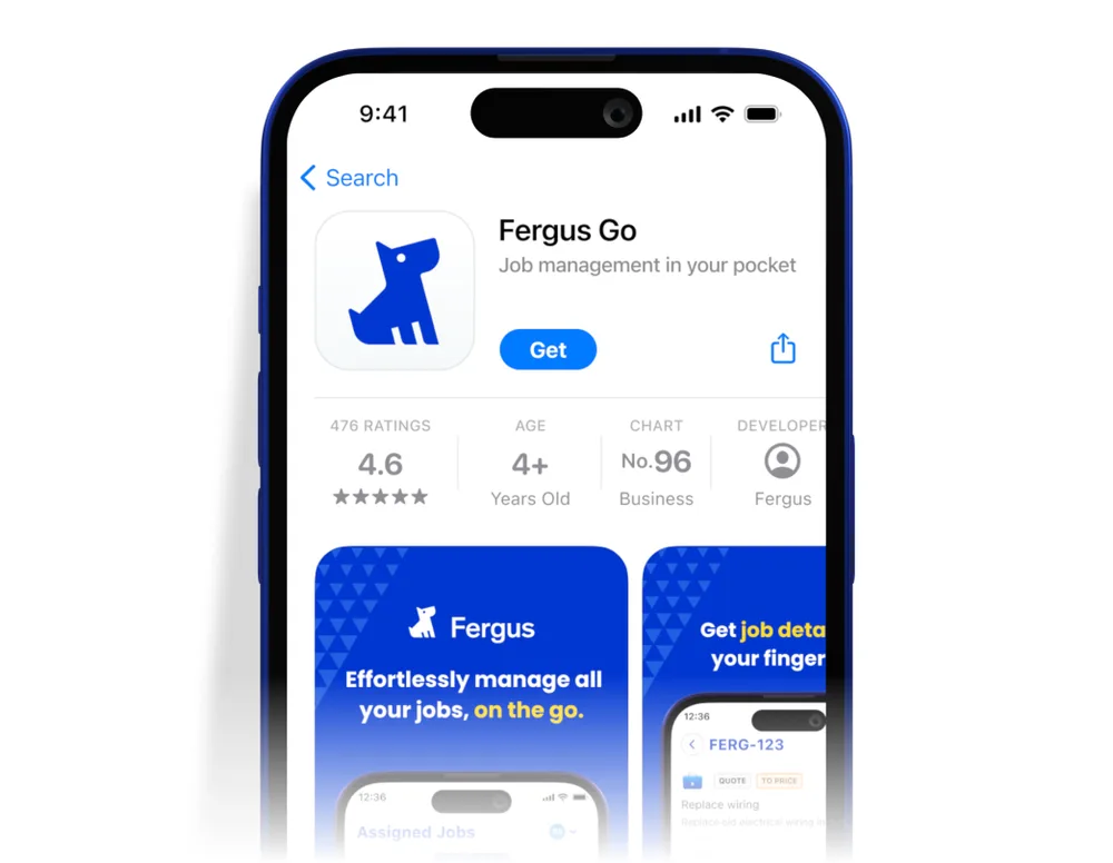 Fergus Software ChatGPT ad — Free Trial - Trades Business Software in Real Estate