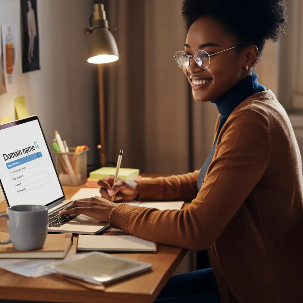 Top10.com ChatGPT ad — Best Domain Providers Of 2026