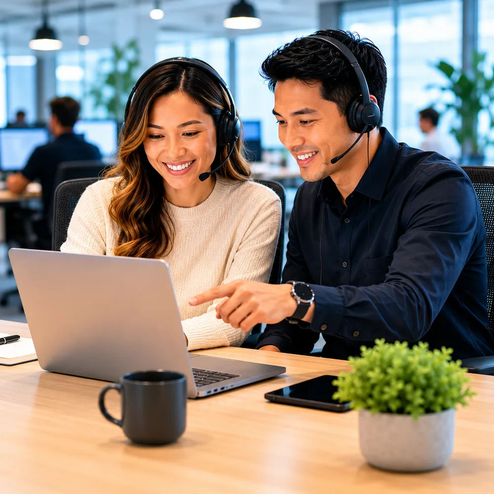 Hire Horatio LLC ChatGPT ad — Human + AI Support
