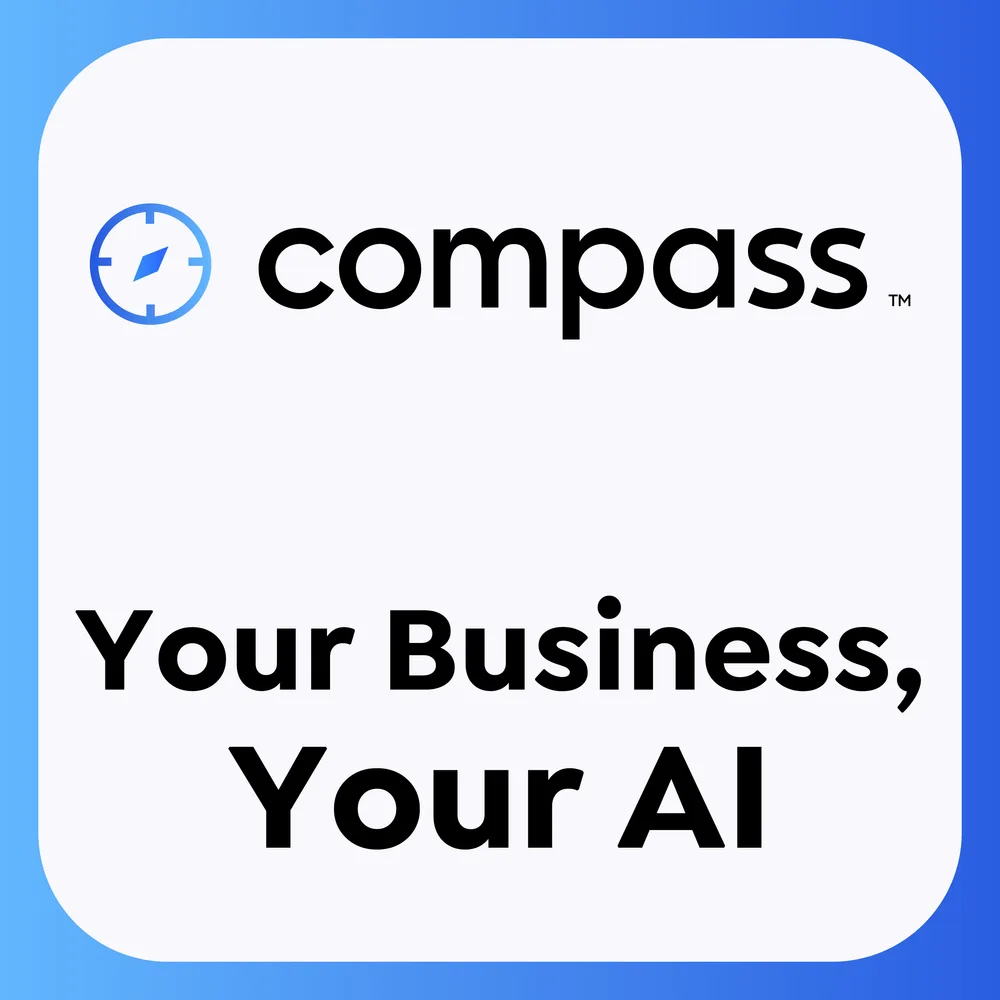 Compass ChatGPT ad — Your Business, Your AI in Agentic Browsers & Computer-Use Platforms