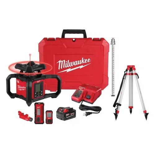 SupplyHouse.com ChatGPT ad — Milwaukee M18 Rotary Laser Kit