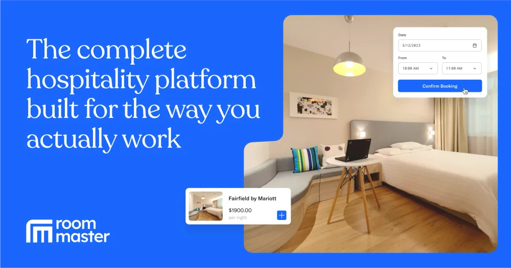 roommaster ChatGPT ad — All-in-one Hotel Management Software | Hospitality